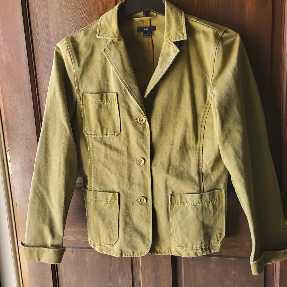 Gap Vintage Jacket, Green, Large